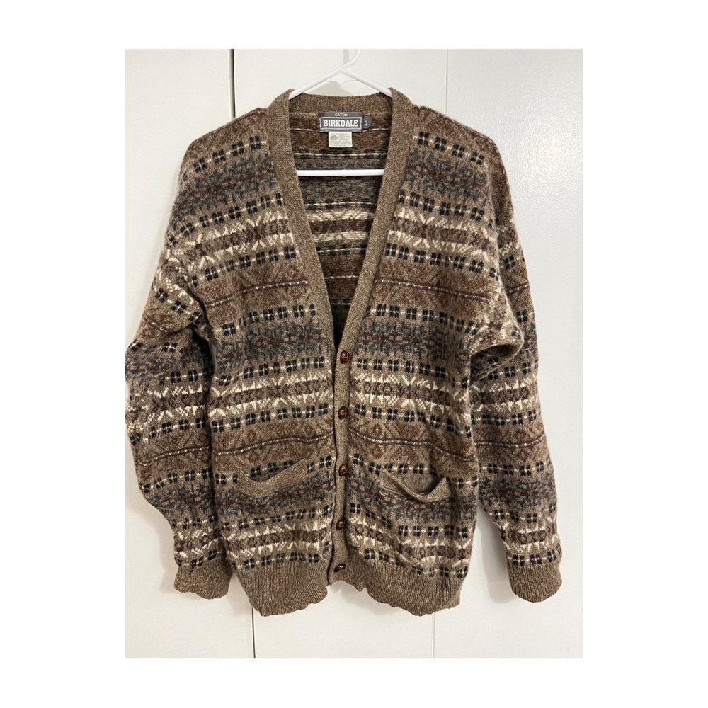 Grandpa Sweater/Cardigan (100% Wool)